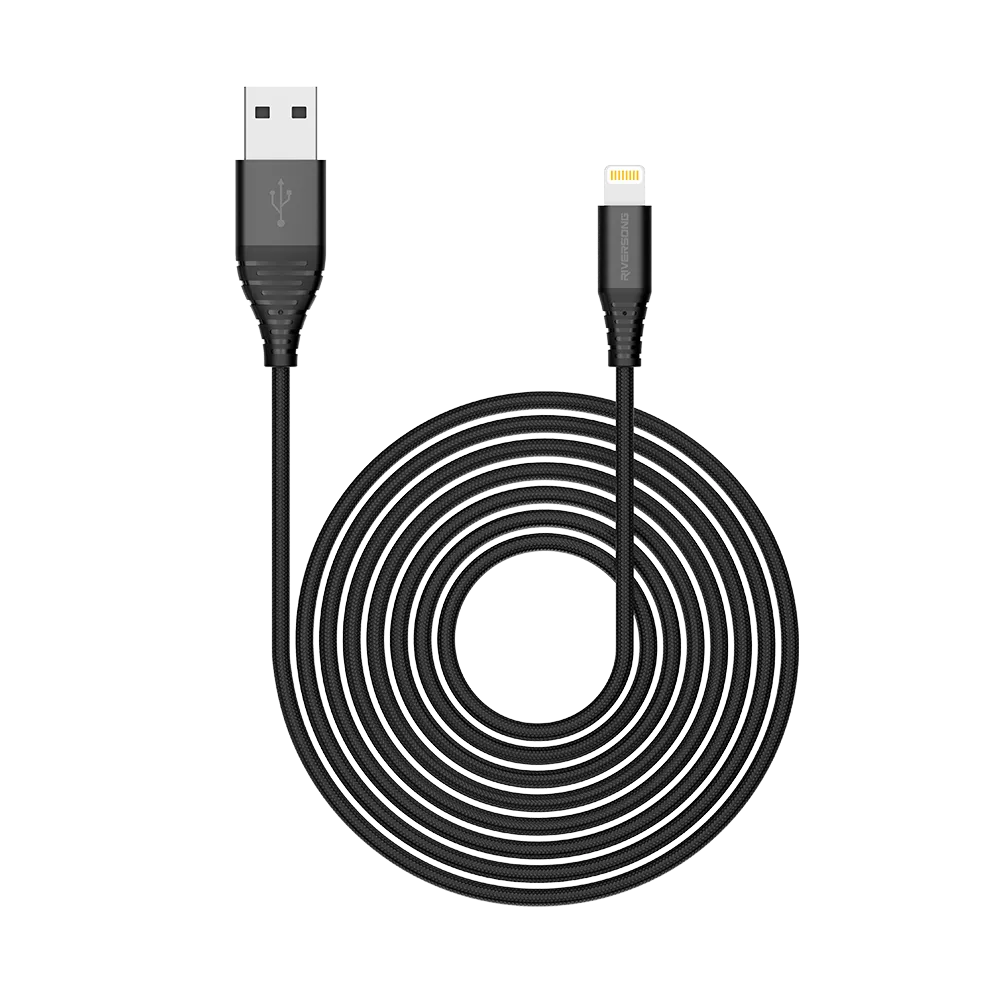 RIVERSONG 1 Meter (3.2ft) USB-A to Lightning Fast Charger Cable - CL32