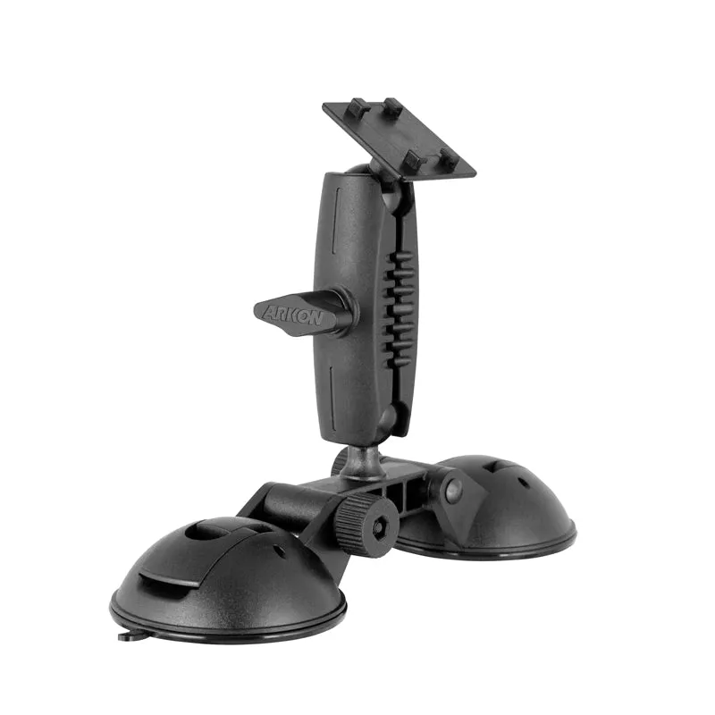 Robust™ Double Windshield Suction Mount - 4-Prong Pattern Compatible