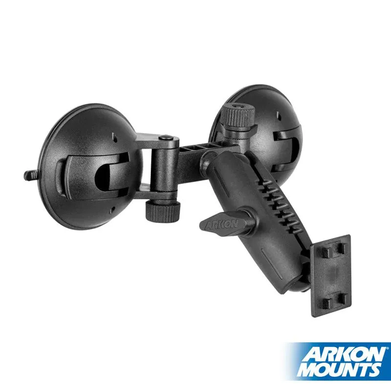 Robust™ Double Windshield Suction Mount - 4-Prong Pattern Compatible