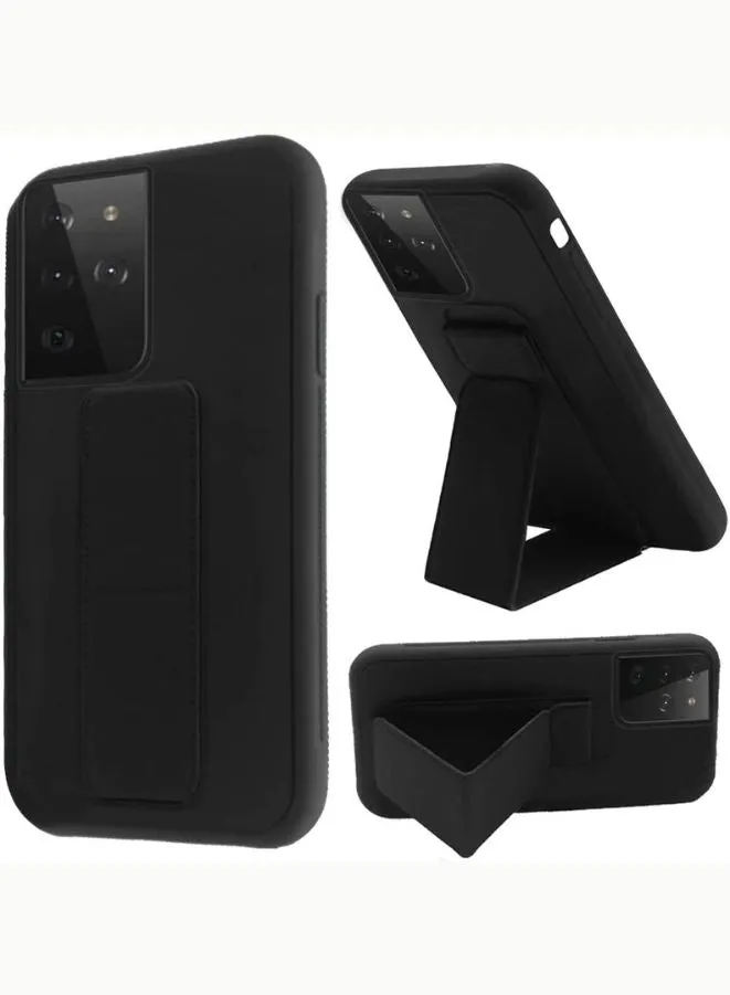 Samsung Galaxy S20 Ultra Silicone Premium Foldable Finger grip Magnetic Kickstand phone Case