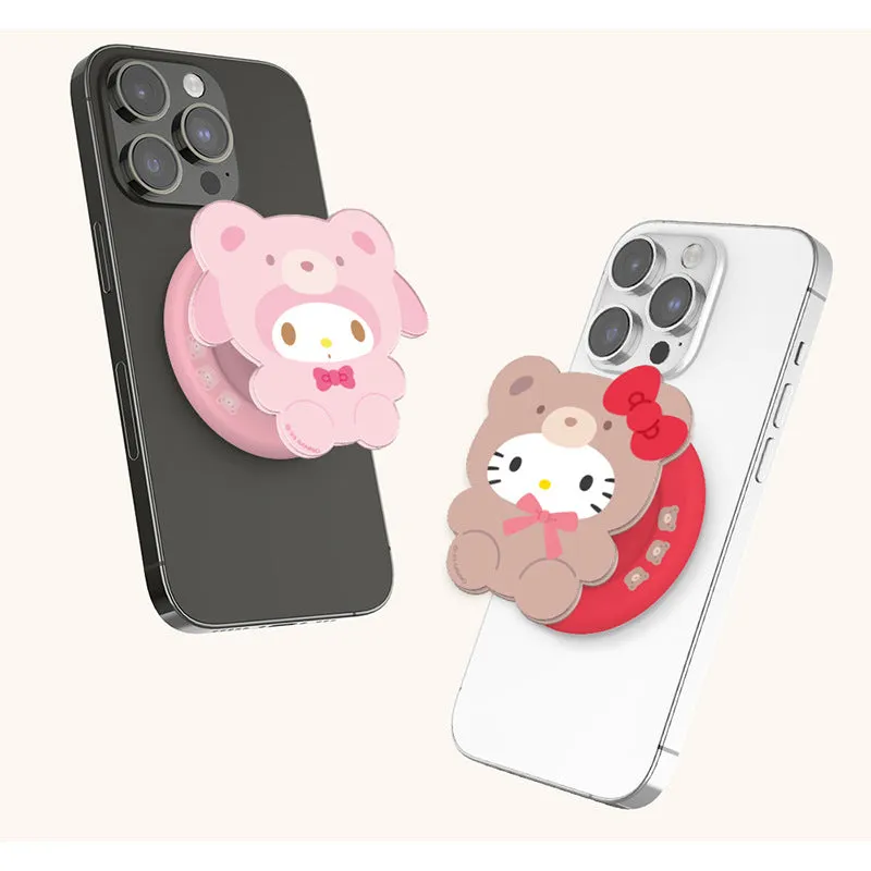 Sanrio Characters Acrylic MagSafe Smart Tok Magnetic Airbag Stand Phone Grip Holder