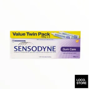 Sensodyne Toothpaste Gum Care Twin Pack 2X100G