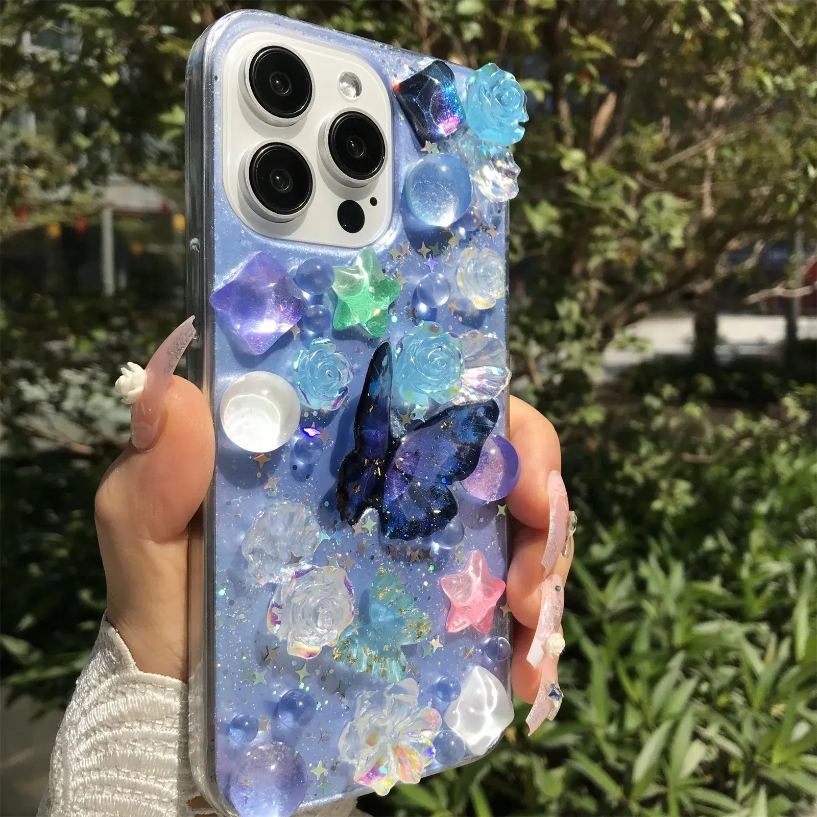 Shimmering Butterfly iPhone Case