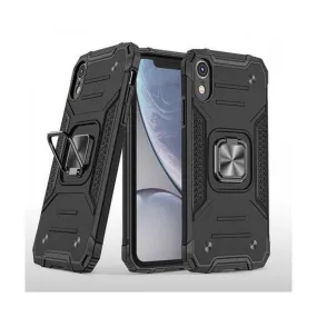 Shockproof Black Hard Phone Case for iPhone 6/7/8 - Black