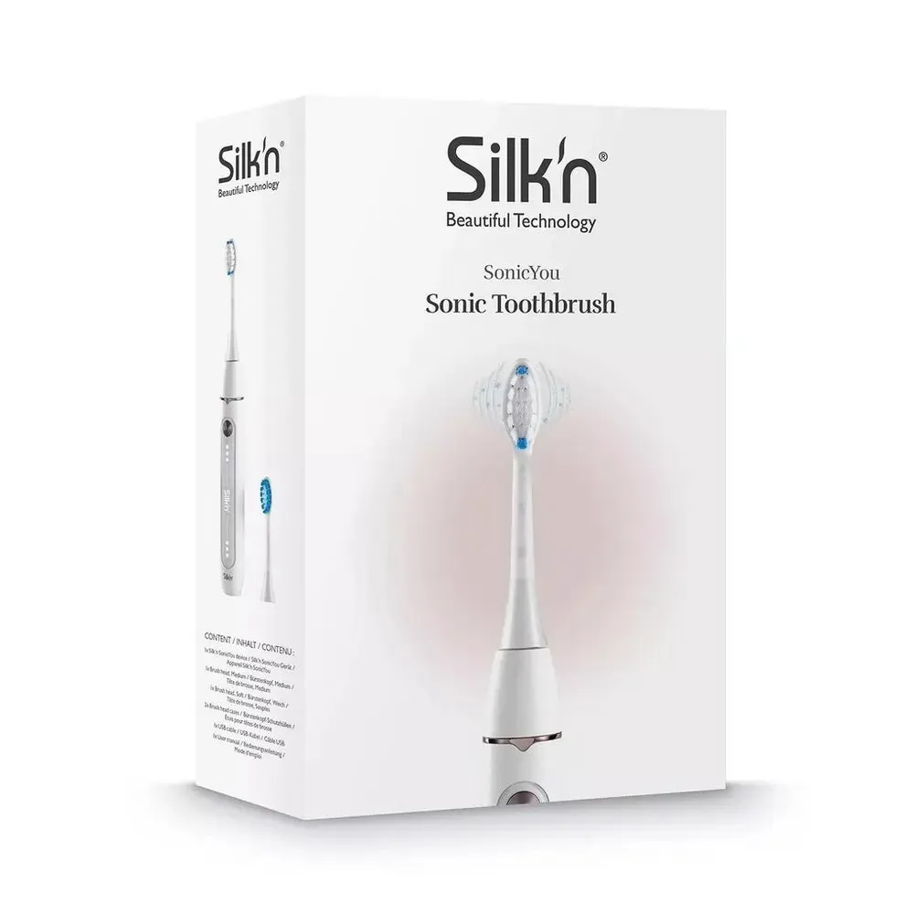 SILK'N SY1PE1W001 SonicYou Electric Toothbrush, White