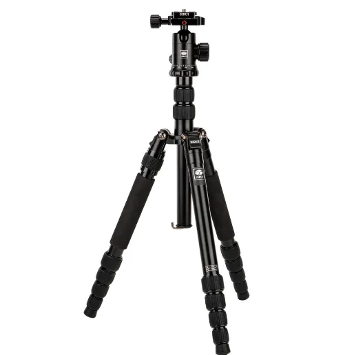 SIRUI Tripod for Camera, 2-in-1 Aluminum Camera Tripod Monopod, Compact Travel Tripod with 360 Panorama Ball Head