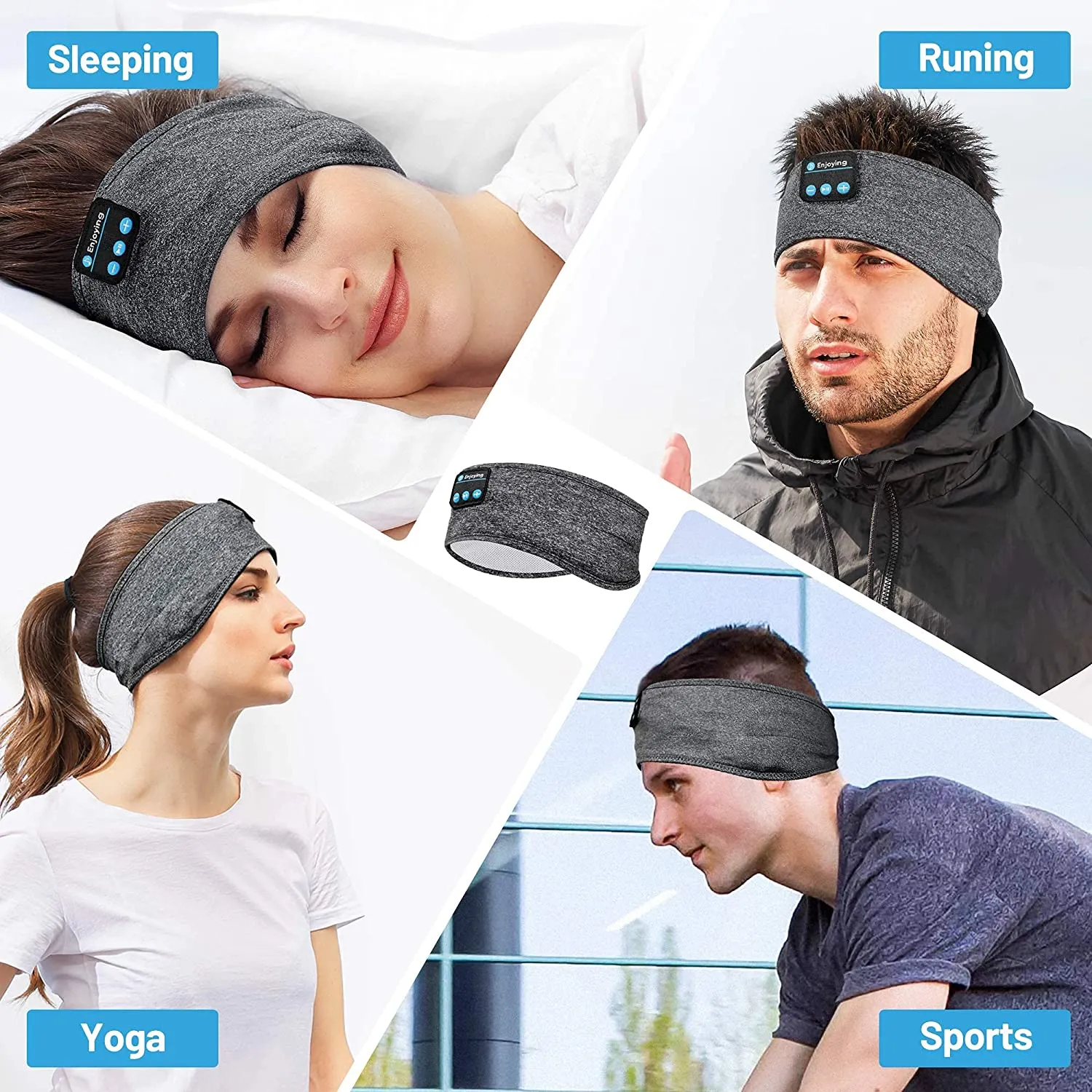 Sleep Headphones Wireless Bluetooth Sports Headband Headphones