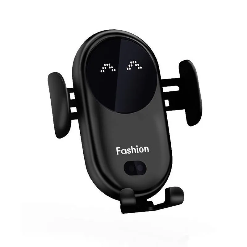 Smart Wireless Auto-Sensing Car Phone Holder Charger