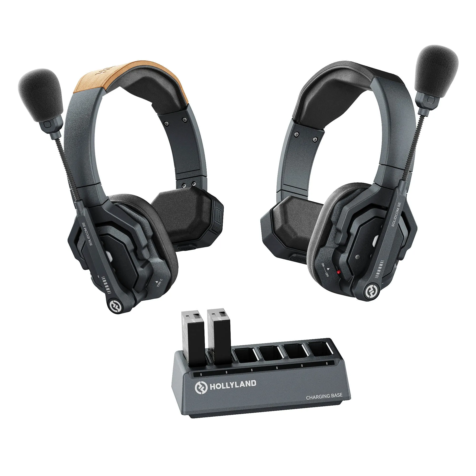 Solidcom SE-2S 2-Person Intercom System with Environmental Noise Cancelling Headsets