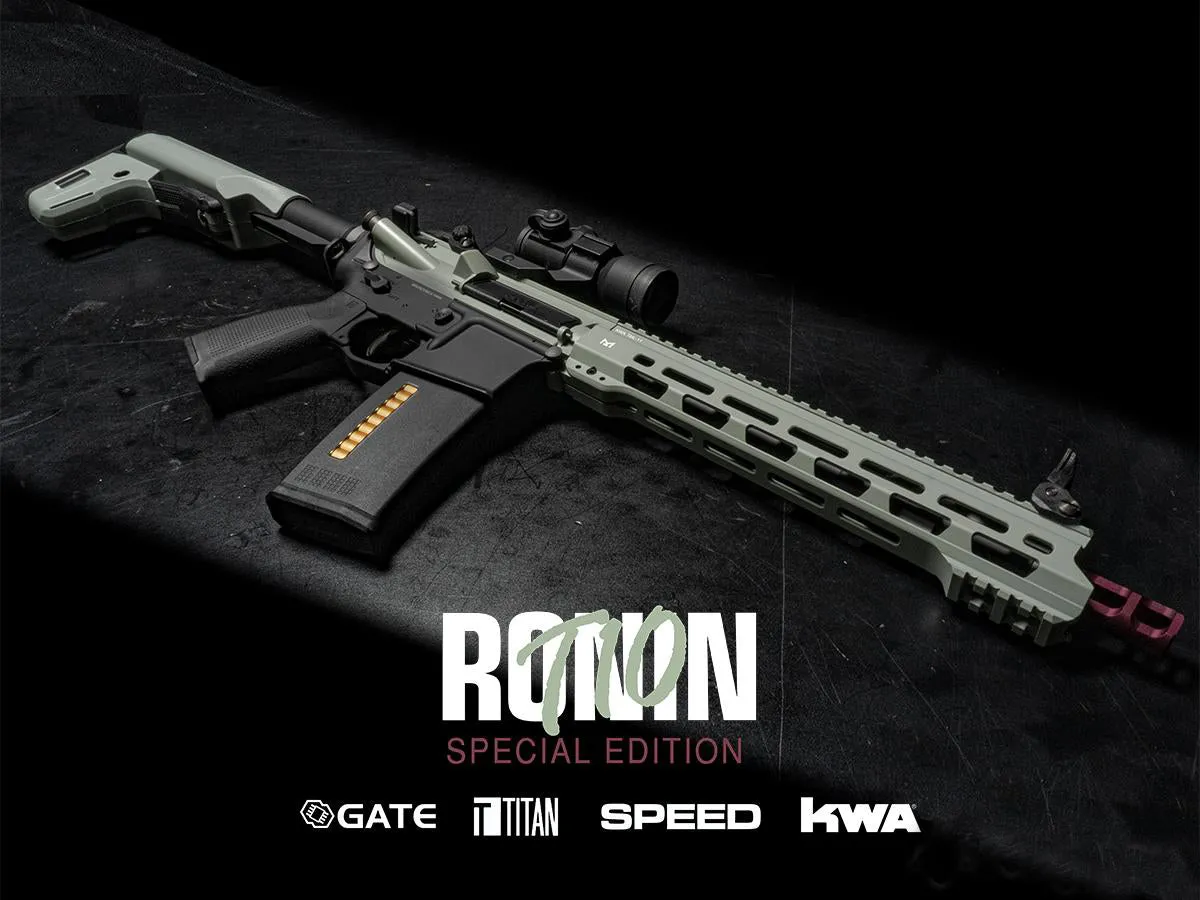 Special Edition KWA RM4 Ronin T10 SE AEG3.0 Electric Recoil M-LOK Airsoft Rifle