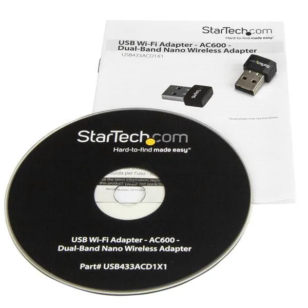 Startech.Com Network Adapter Usb433acd1x1 - Usb 2.0