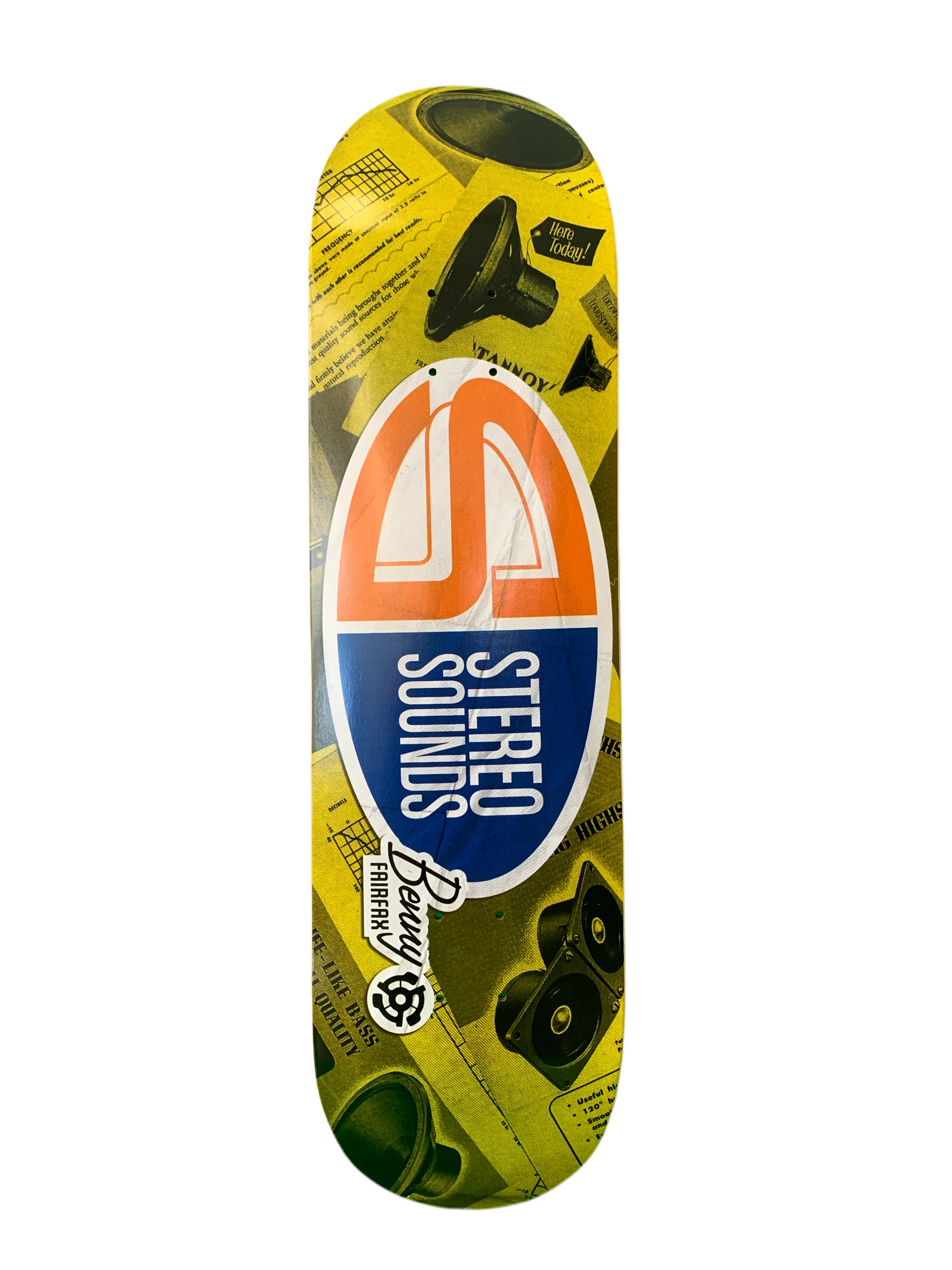 Stereo Sounds Benny Fairfax 8.5" Classic Skateboard Deck