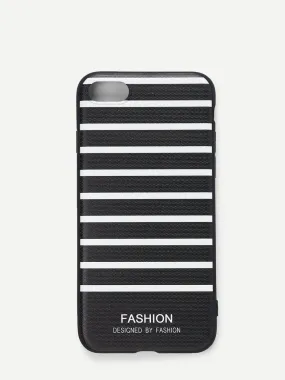 Striped Print IPhone Case