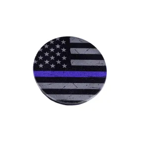 Subdued Phone Holder - Thin Blue Line Flag