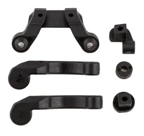 Team Associated RC10B6.4 Front Wing Mount, Fan Mounts, and Battery Brace Shim Set (ASS91978)