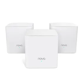 Tenda Nova Mw5g(3-Pack) Mesh Wi-Fi System Dual-Band (2.4 Ghz / 5 Ghz) Wi-Fi 5 (802.11Ac) White 2 Internal