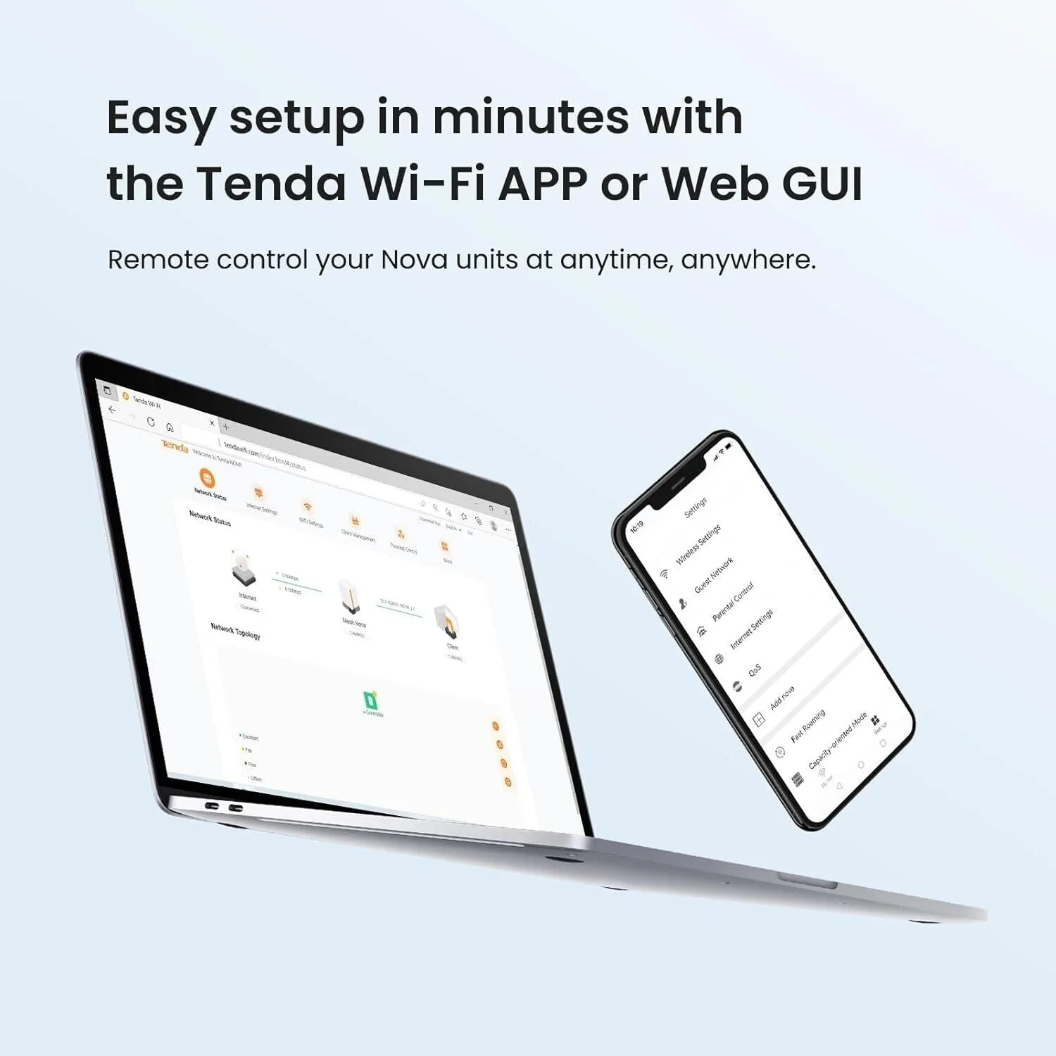 Tenda Nova MX3 (3-Pack) AX1500 Whole Home Mesh Wi-Fi 6 System