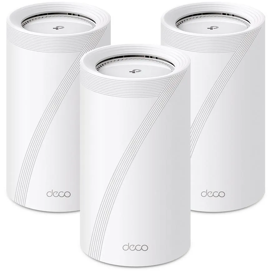 TP-Link Deco BE22000 Tri-Band Whole-Home Mesh Wi-Fi 7 System (3-pack)