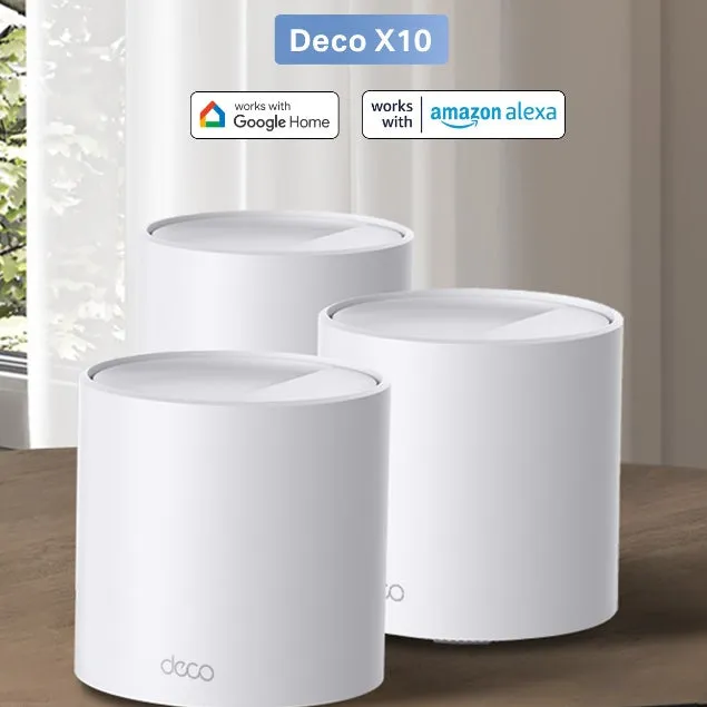 TP-Link Deco X10-4G / TP-Link Deco X10 AX1500 WiFi 6 Wireless Whole Hone Mesh Router Replacement by Deco M9 Plus