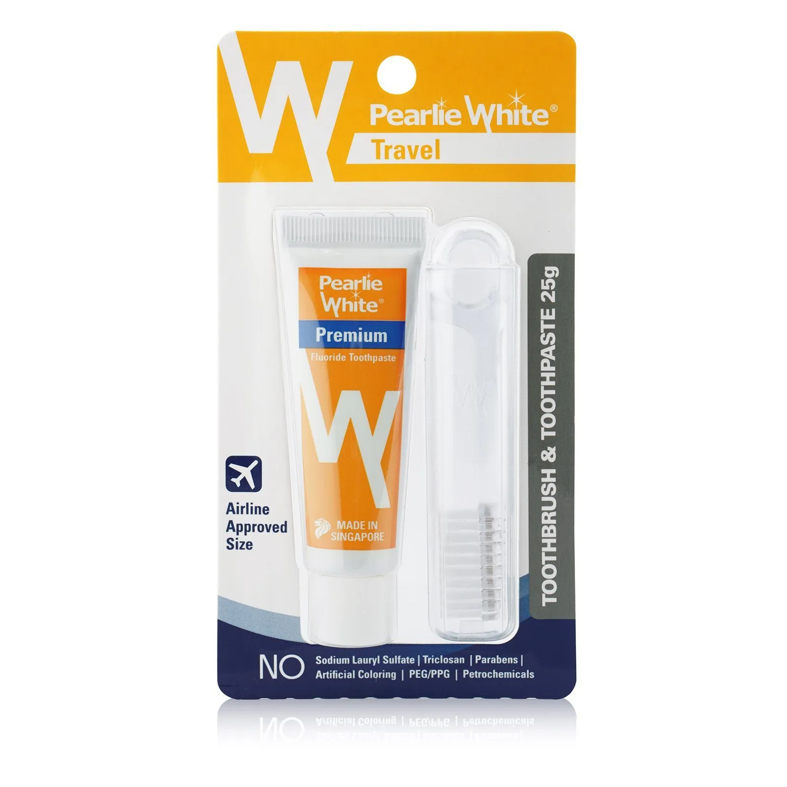 Travel Toothbrush | with Premium Toothpaste 25gm