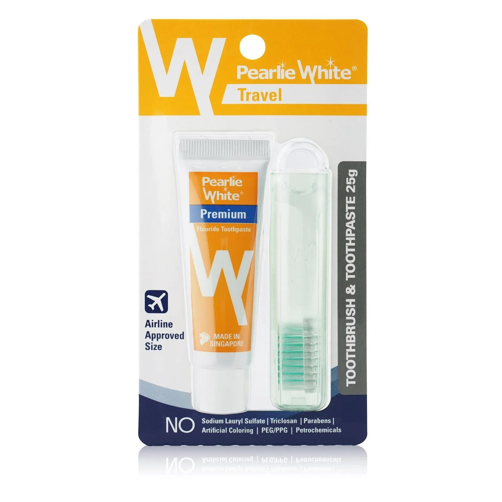 Travel Toothbrush | with Premium Toothpaste 25gm