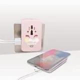 Travelmall x Hello Kitty 2-IN-1 Worldwide Travel Adaptor Set