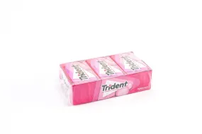 Trident Bubble Gum Sugar Free Gum Bulk Box (0.93 oz, 15 ct.)