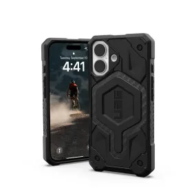 UAG Monarch Case - Apple iPhone 16 - Carbon Fibre (UAG-I16-MONCF)