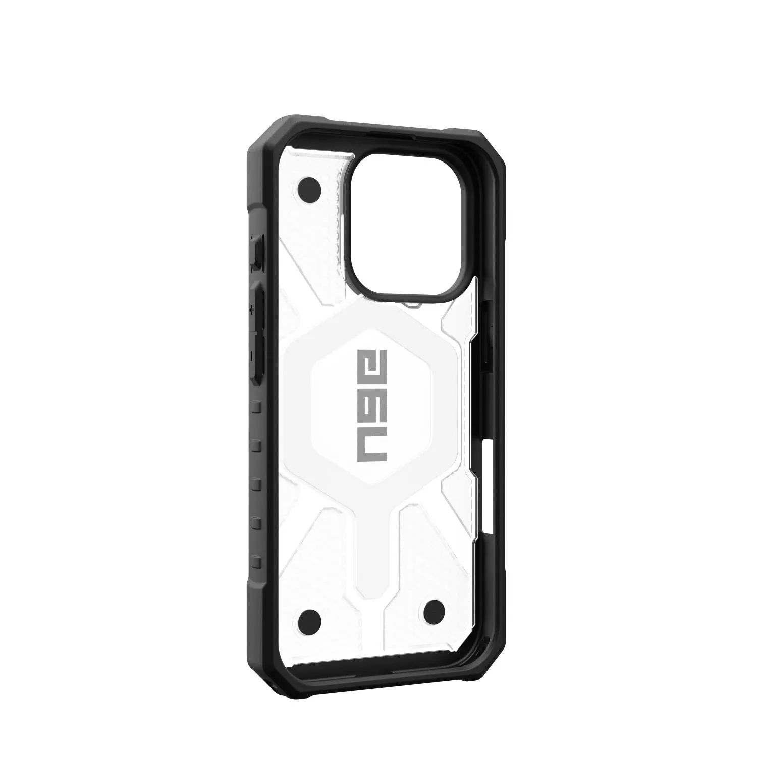 UAG Pathfinder Clear Magsafe Case - Apple iPhone 16 Pro - Ice & Silver (UAG-I16PR-PCLMI)