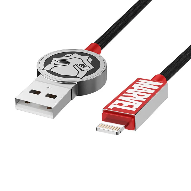 UKA Marvel Avengers Endgame 1.2M Fast Charging Apple Lightning / Type-C Cable