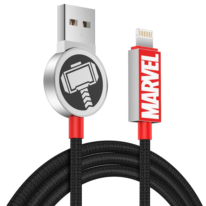 UKA Marvel Avengers Endgame 1.2M Fast Charging Apple Lightning / Type-C Cable