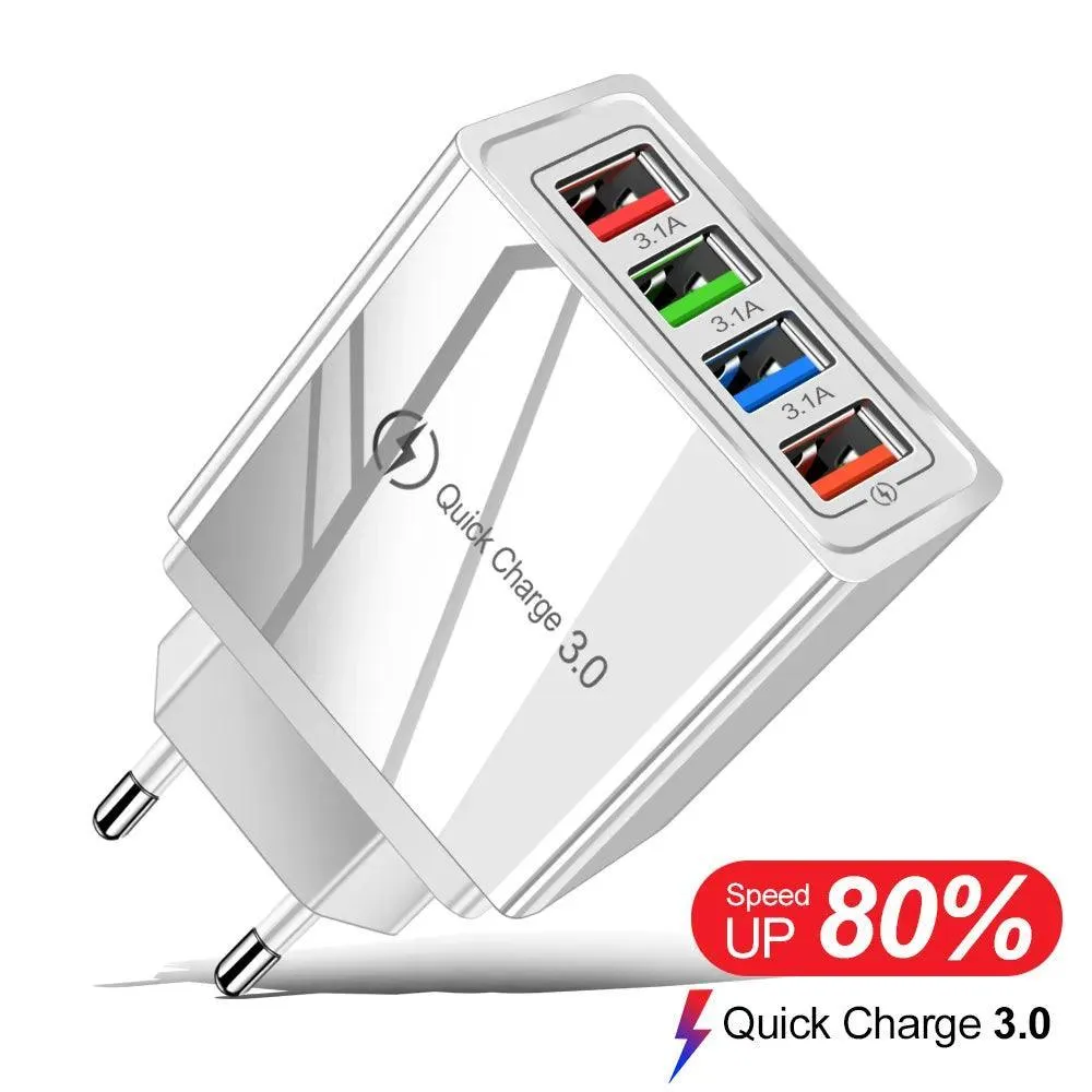 Ultimate USB Charger: Fast Charging Hub for iPhone, Samsung, Xiaomi - Top Solution