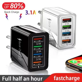 Ultimate USB Charger: Fast Charging Hub for iPhone, Samsung, Xiaomi - Top Solution