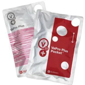 VaPro Plus Pocket Hydrophilic Intermittent Catheter, 14 Fr, 16"