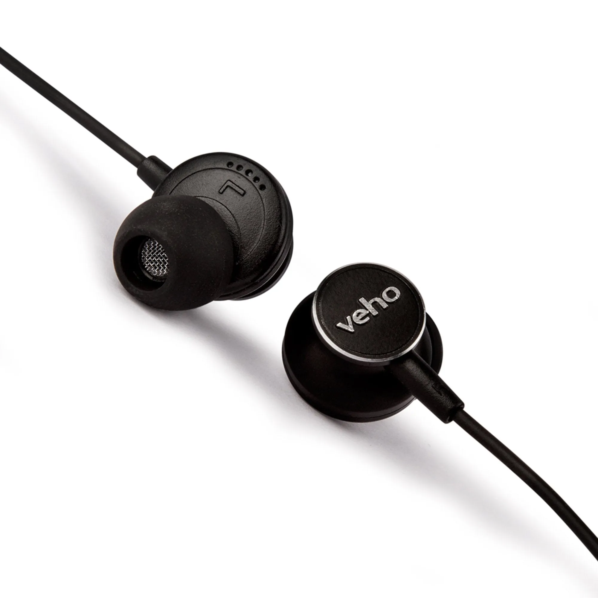 Veho Z-3 In-Ear Stereo Headphones with Built-in Microphone and Remote Control – Black