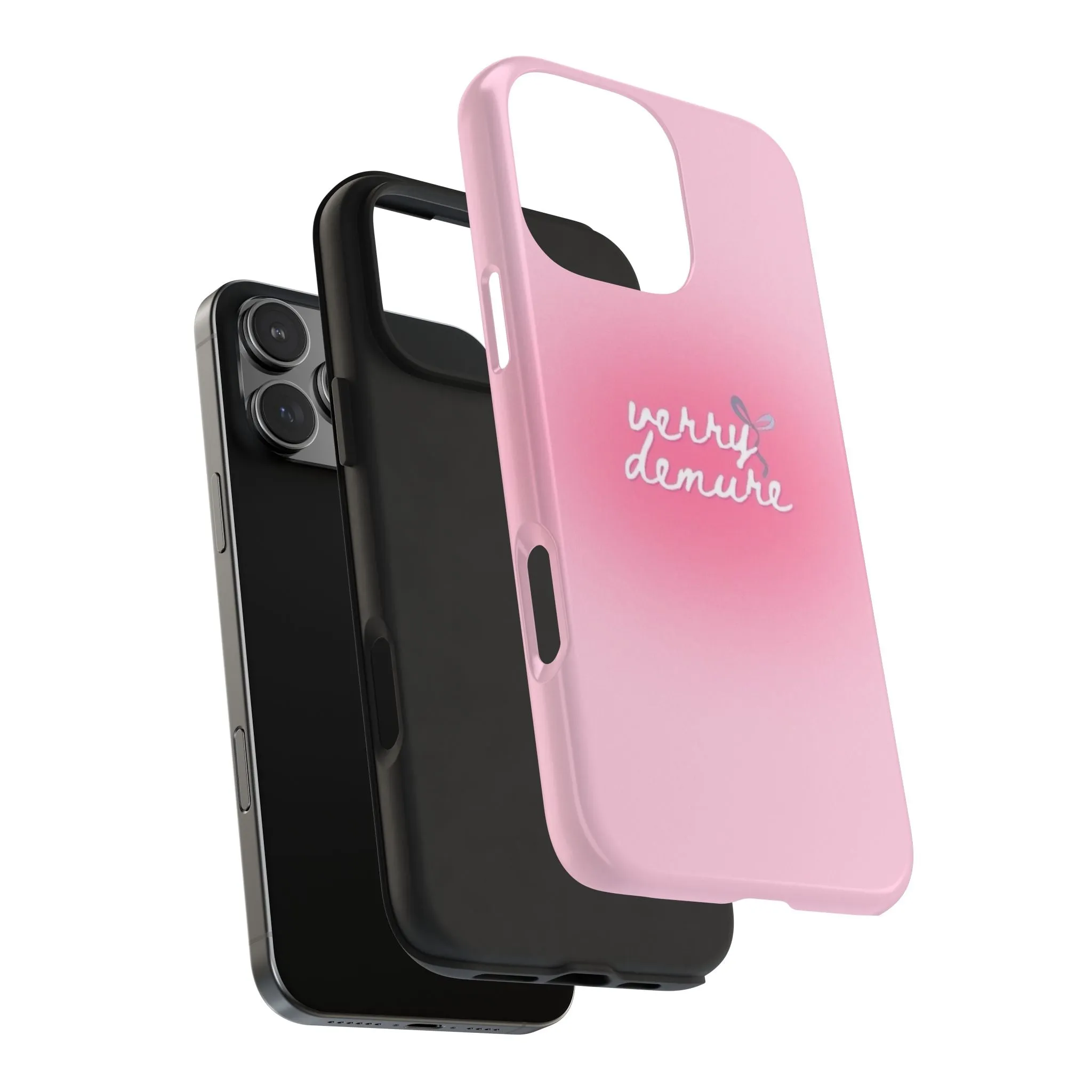 Verry Demure Aura Tough iPhone Cases