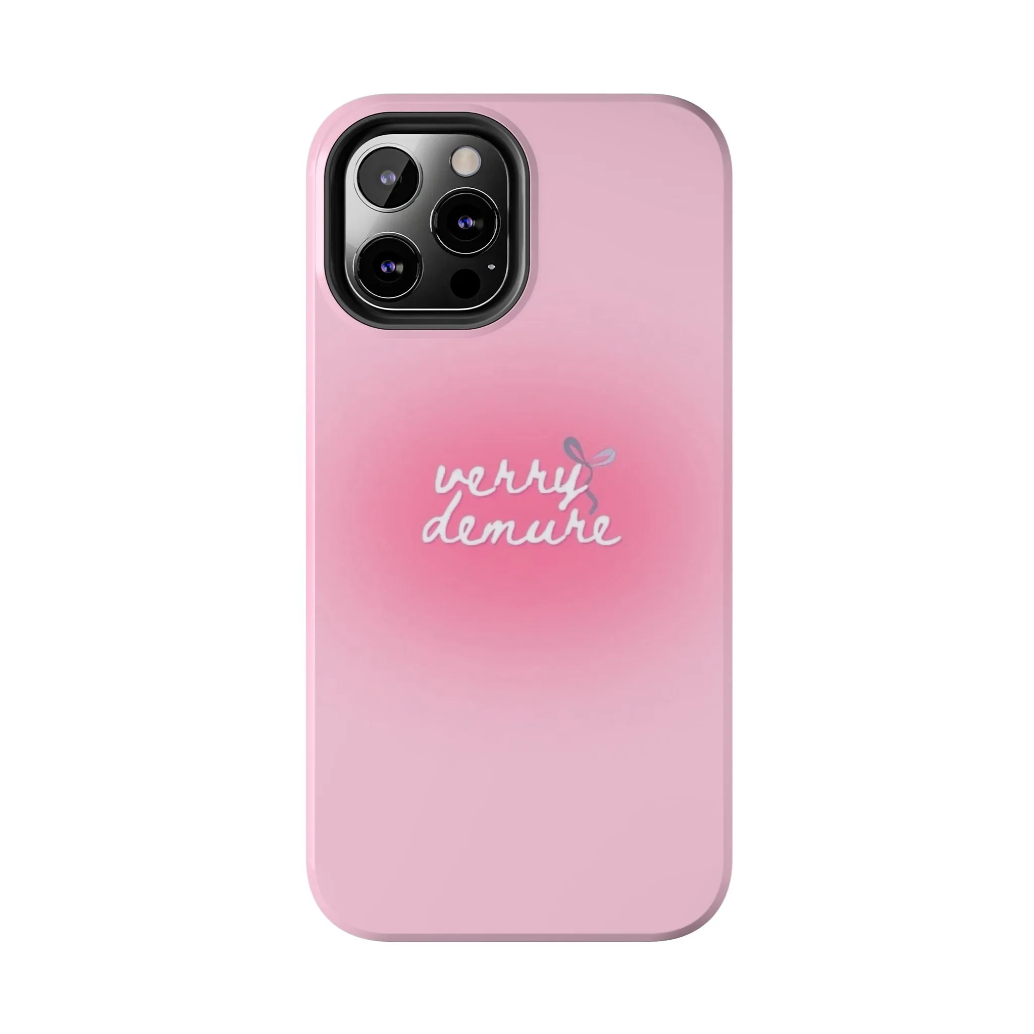 Verry Demure Aura Tough iPhone Cases