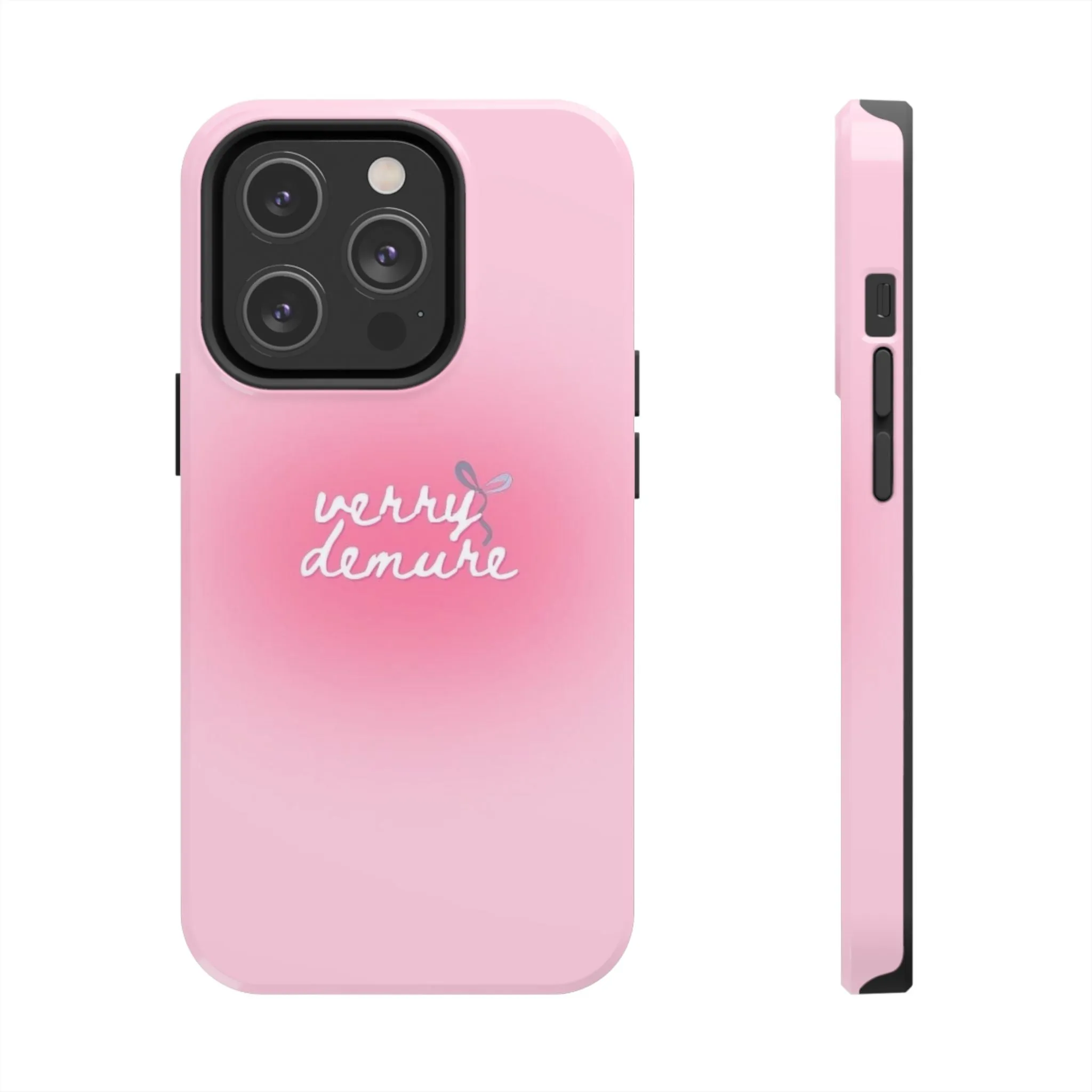 Verry Demure Aura Tough iPhone Cases