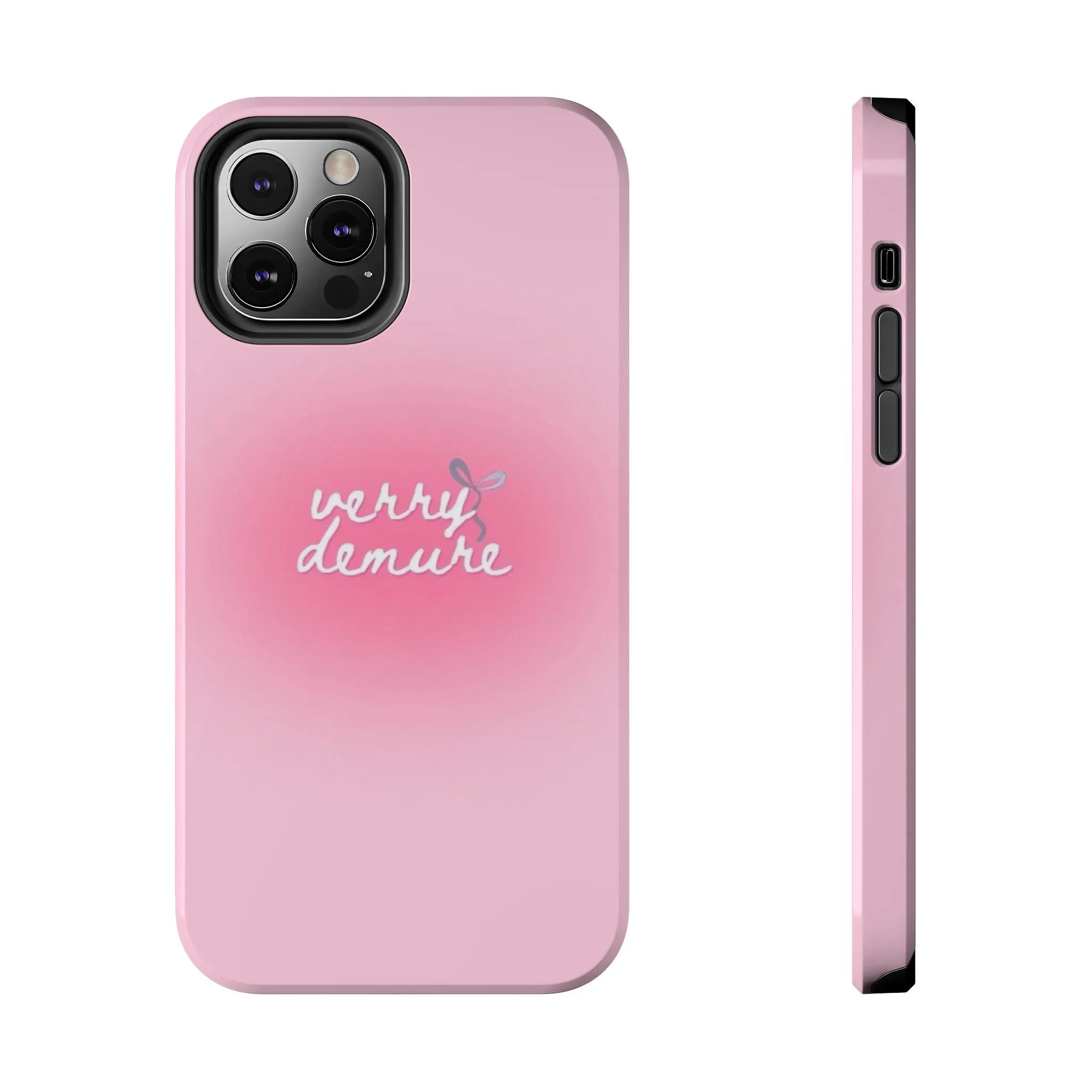 Verry Demure Aura Tough iPhone Cases