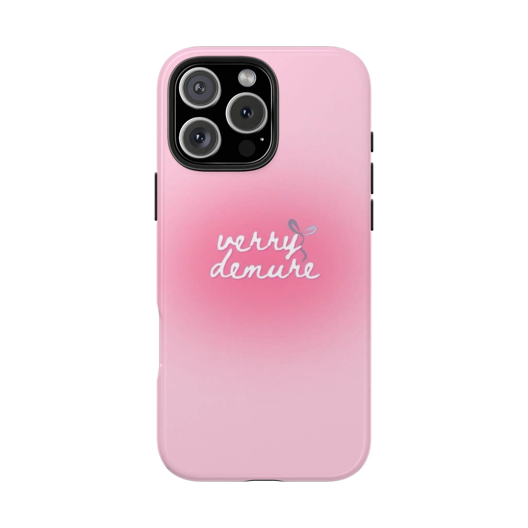 Verry Demure Aura Tough iPhone Cases