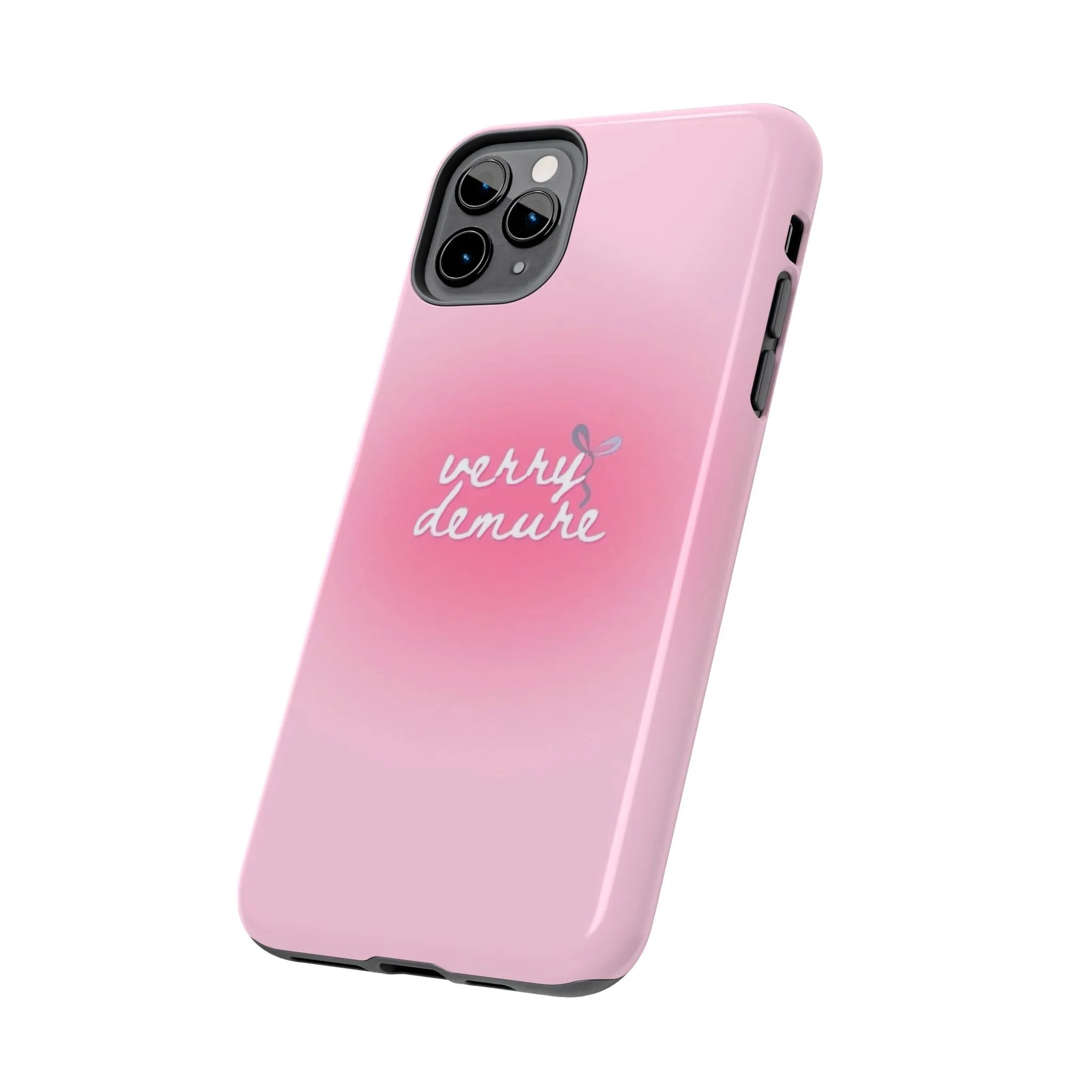 Verry Demure Aura Tough iPhone Cases