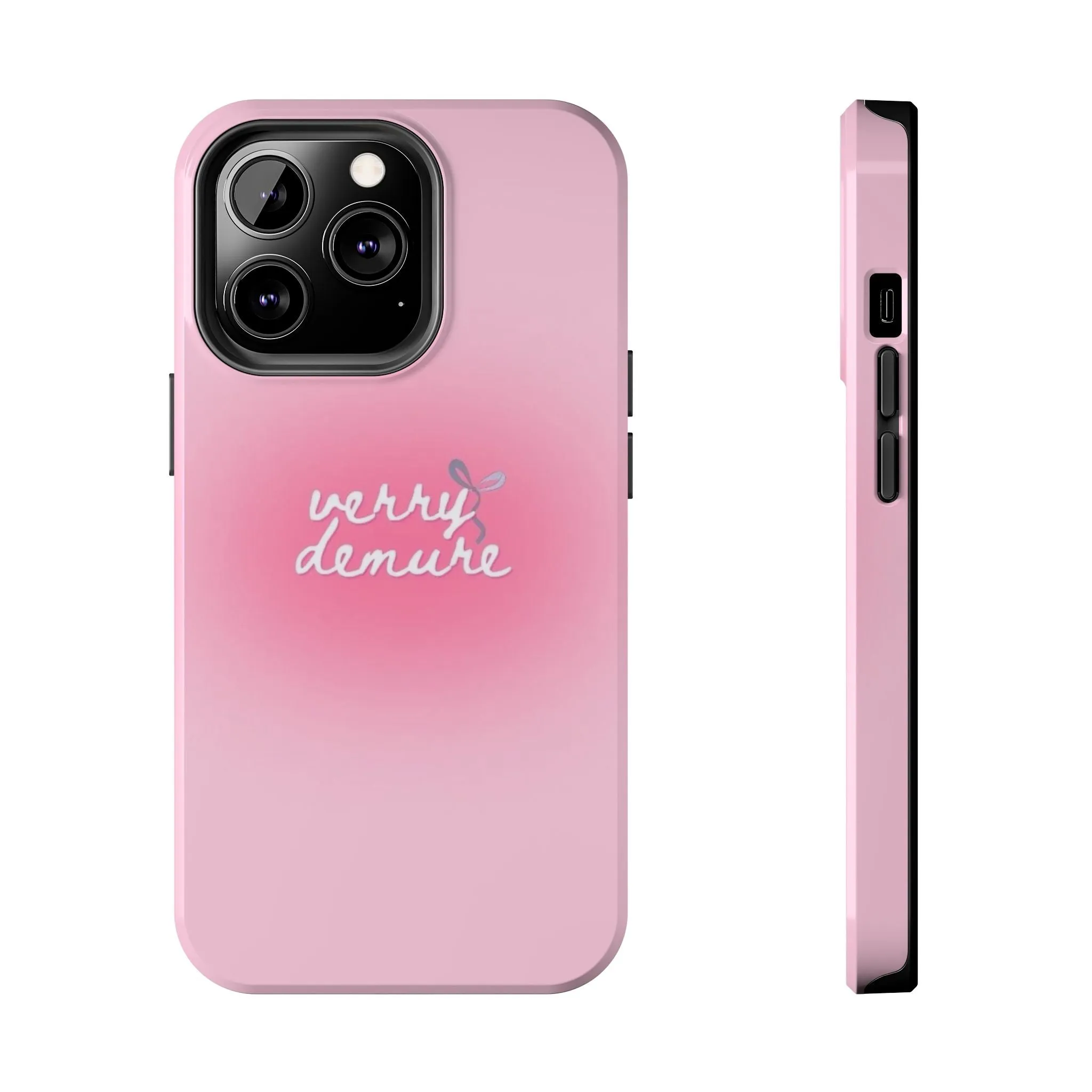 Verry Demure Aura Tough iPhone Cases