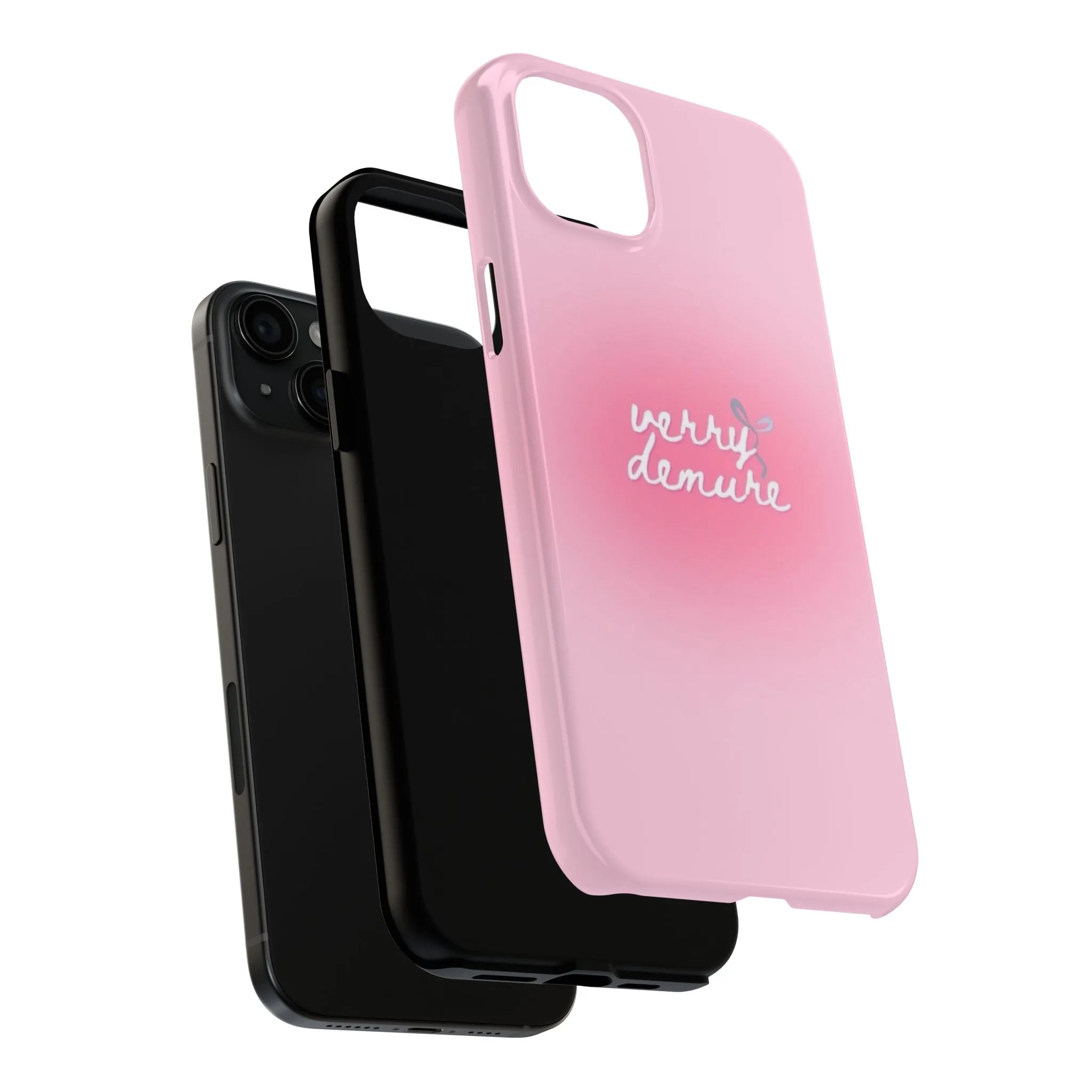 Verry Demure Aura Tough iPhone Cases