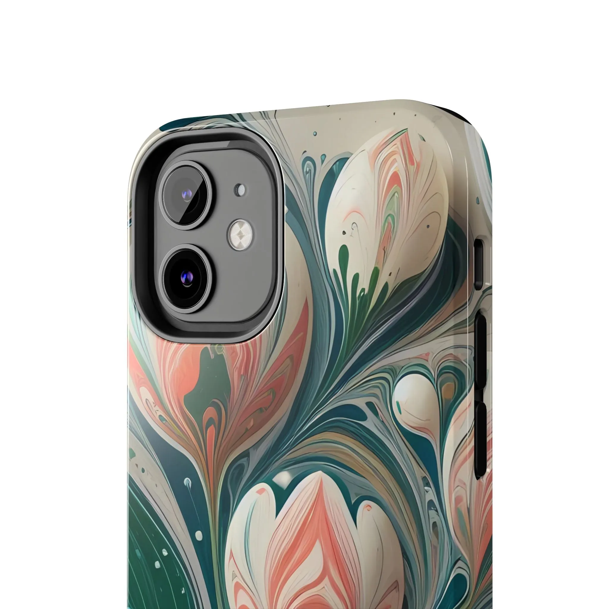 Vibrant Floral Tough Phone Cases - Durable Protection with Artistic Design