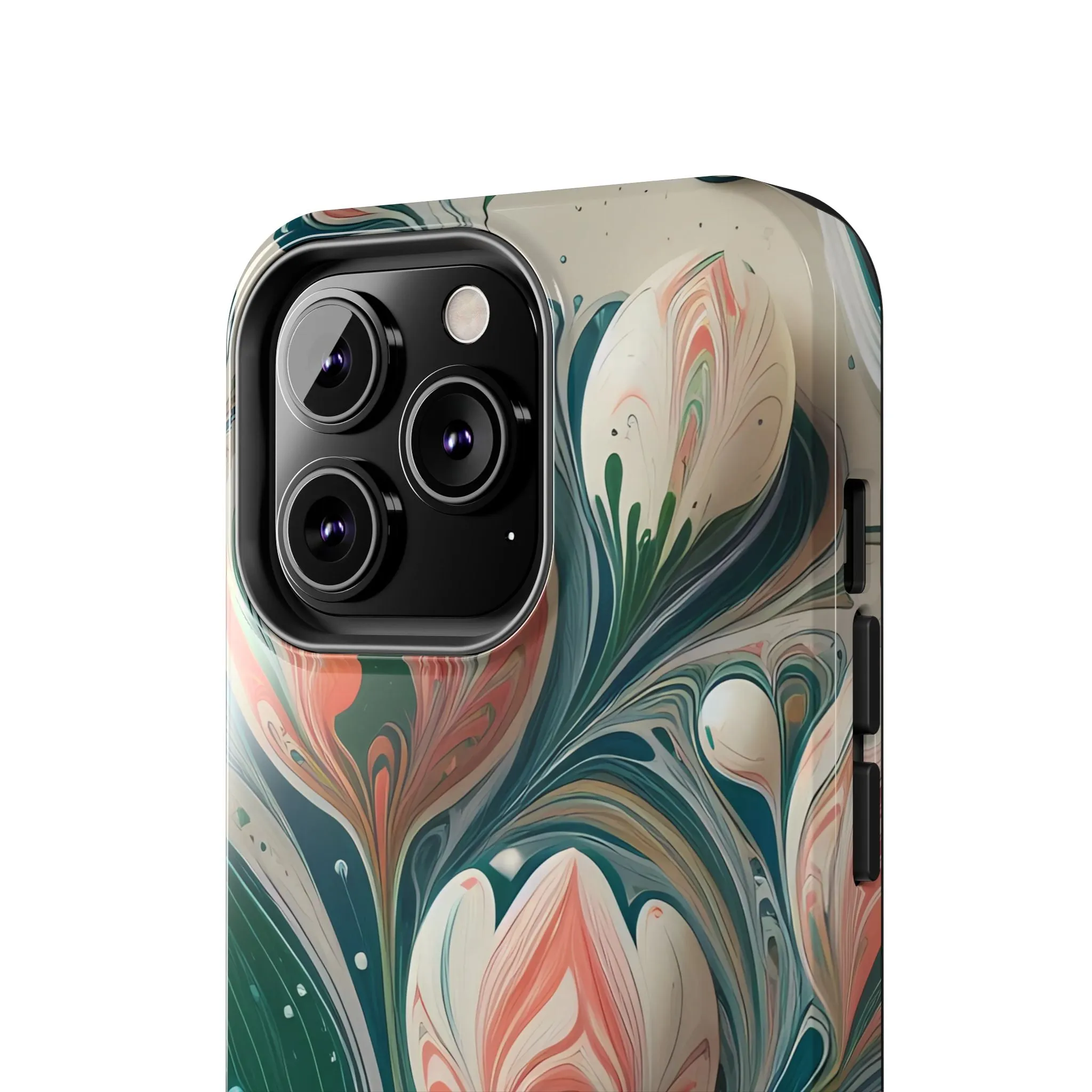 Vibrant Floral Tough Phone Cases - Durable Protection with Artistic Design