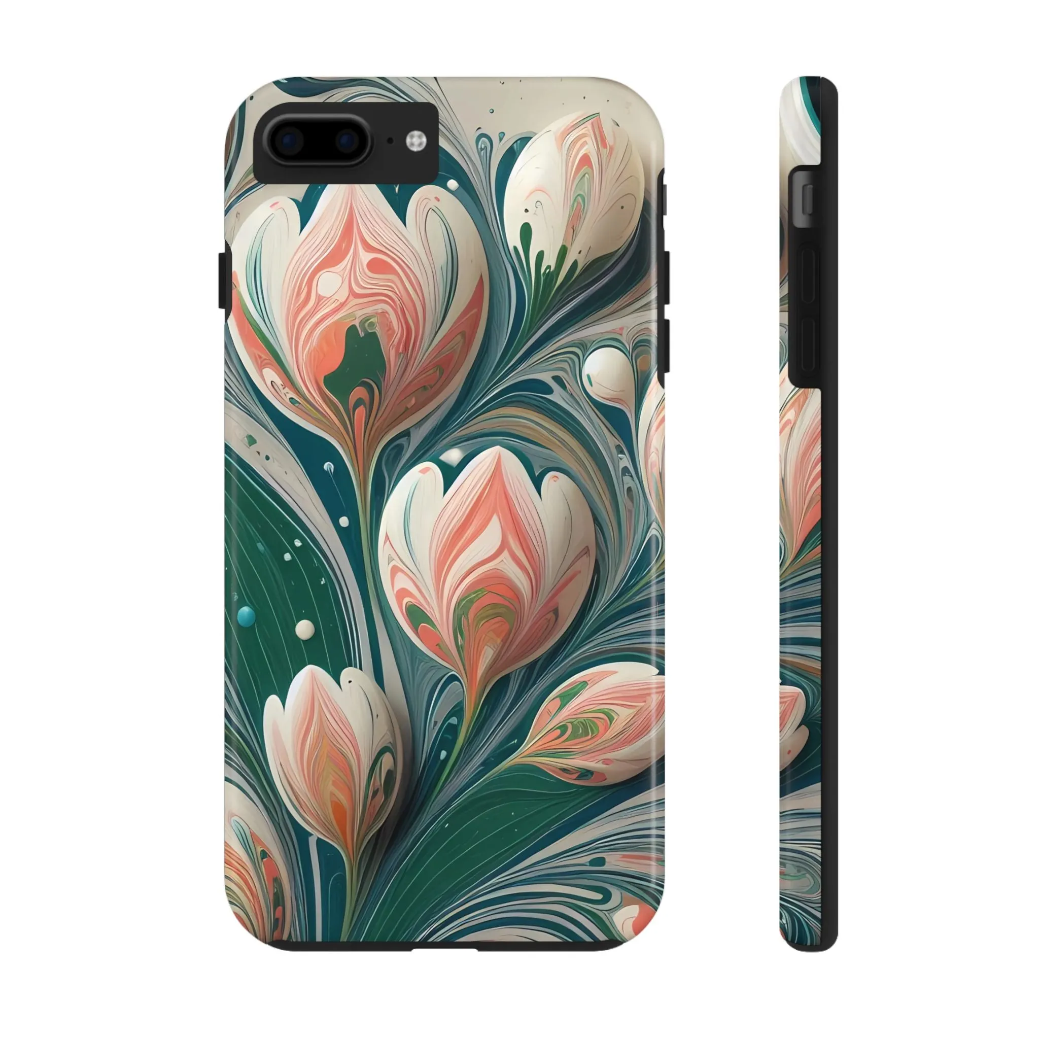 Vibrant Floral Tough Phone Cases - Durable Protection with Artistic Design