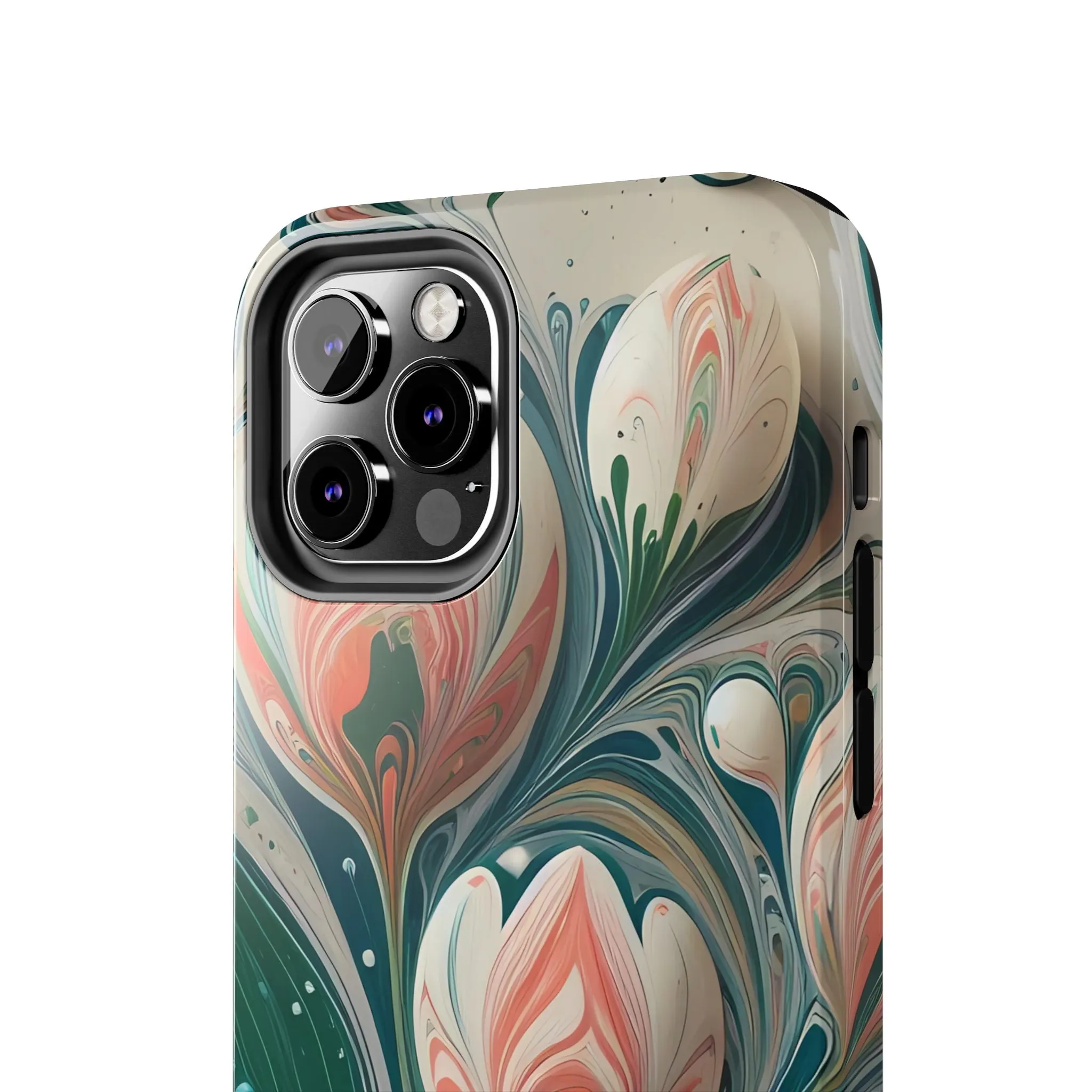 Vibrant Floral Tough Phone Cases - Durable Protection with Artistic Design