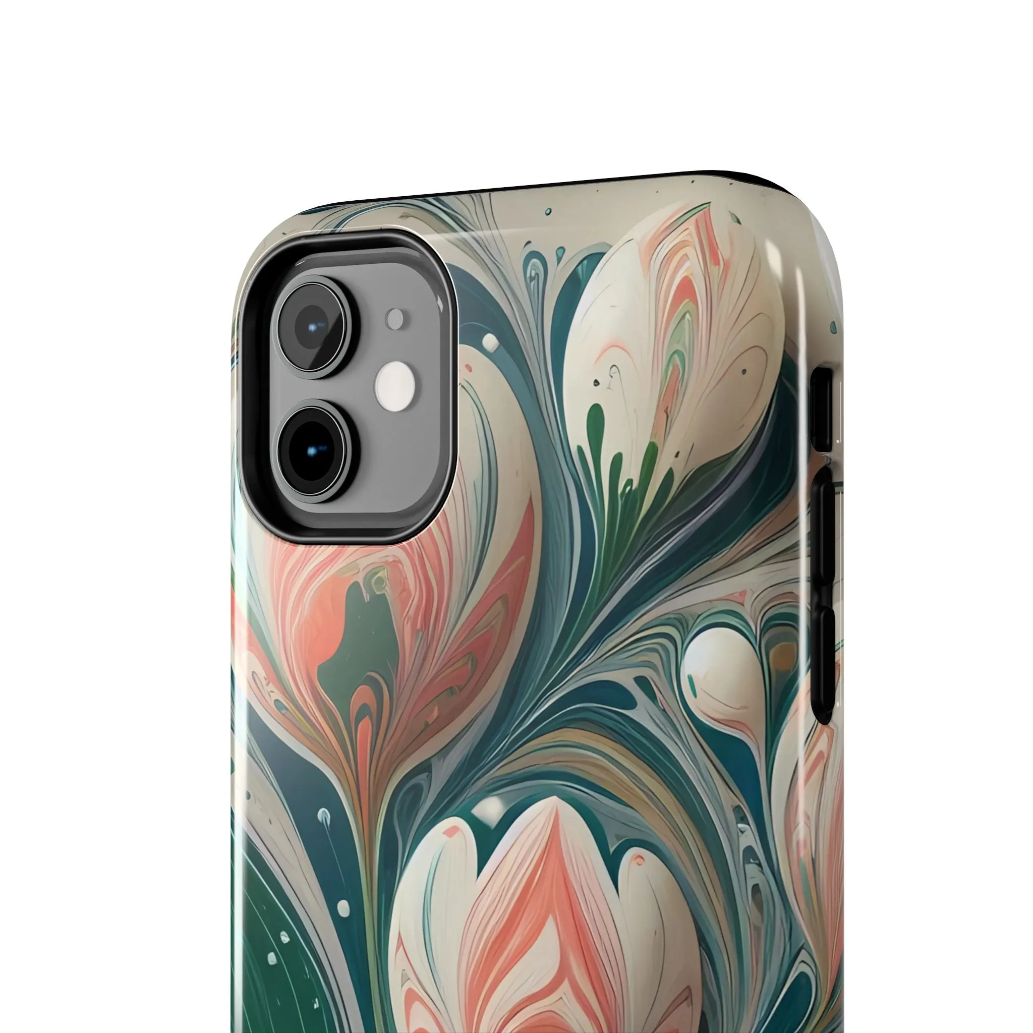 Vibrant Floral Tough Phone Cases - Durable Protection with Artistic Design