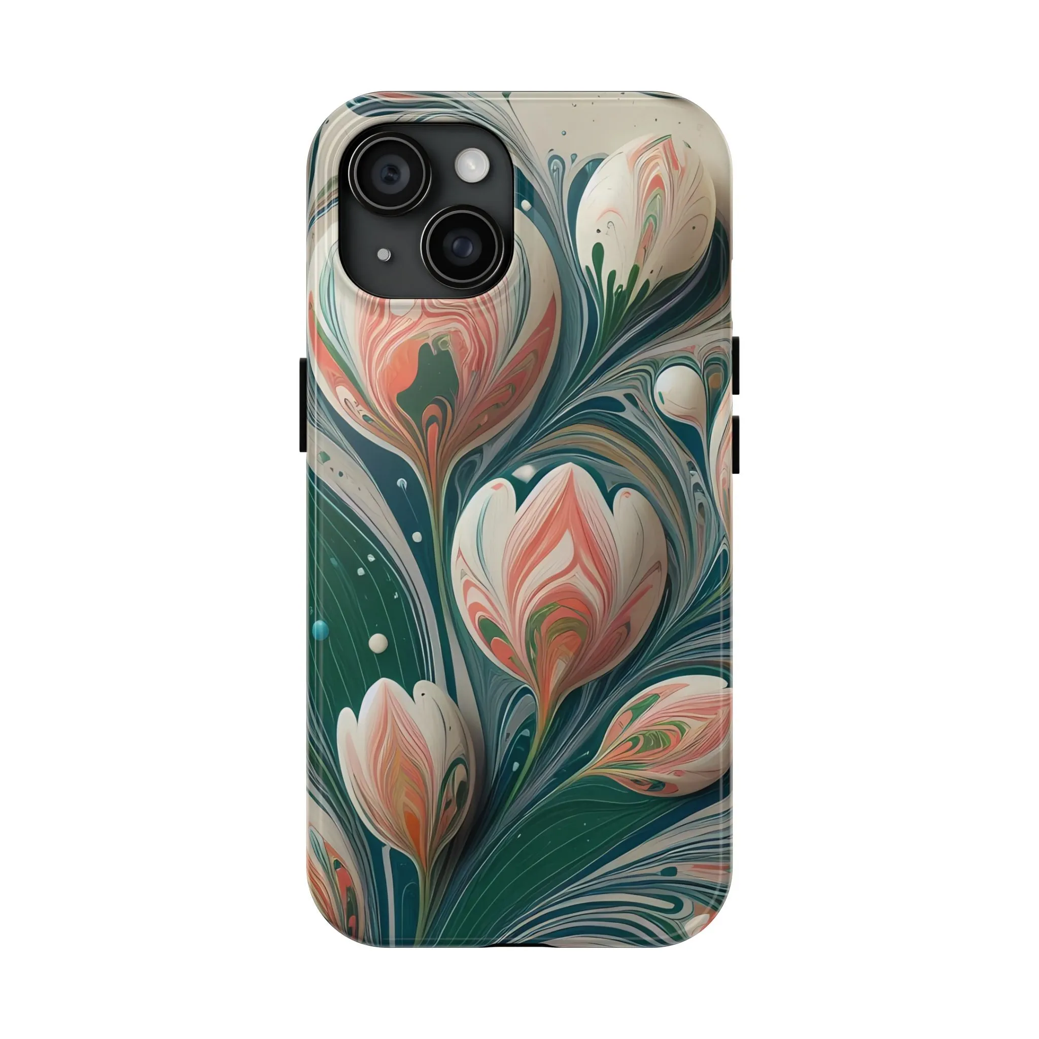 Vibrant Floral Tough Phone Cases - Durable Protection with Artistic Design