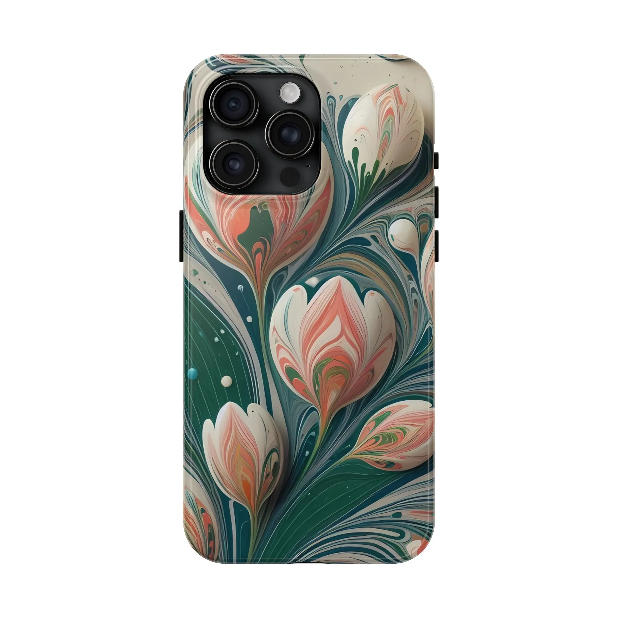 Vibrant Floral Tough Phone Cases - Durable Protection with Artistic Design